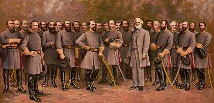 罗伯特·E·李和他的将军们`Robert E. Lee and his Generals by American Civil War