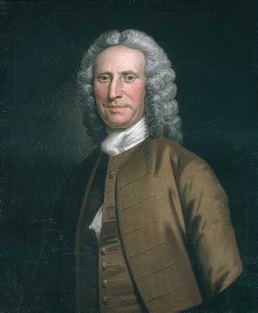 副总督科尔登`Cadwallader Colden (1749–52) by John Wollaston