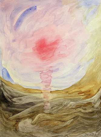 黑社会的狂热`Gusten in the Underworld by Hilma af Klint