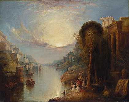 迦太基`Carthage (c. 1830) by William Linton