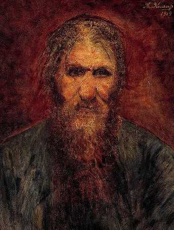 格里戈里·拉斯普京，蒙克`Grigori Rasputin, Monk by Theodora Krarup