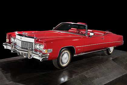 Chuck Berry拥有的红色凯迪拉克Eldorado`Red Cadillac Eldorado owned by Chuck Berry by American School