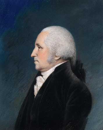 乔治·华盛顿，1796年`George Washington, 1796 by James Sharples