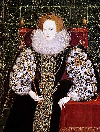 伊丽莎白一世，女子女王`Elizabeth I, The Virgin Queen by British Art