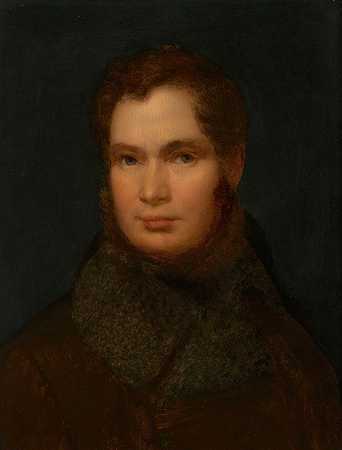 自画像`Self~Portrait (1830~1835) by Wojciech Korneli Stattler