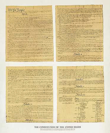 美国宪法`The Constitution of the United States by American School