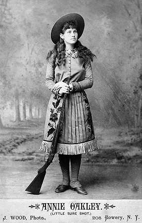 美国神枪手安妮·奥克利`Annie Oakley, American Sharpshooter by John Wood
