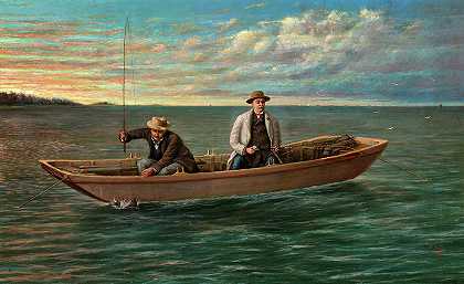 格罗弗·克利夫兰总统，渔业部`President Grover Cleveland, Fishing by William F Kelly