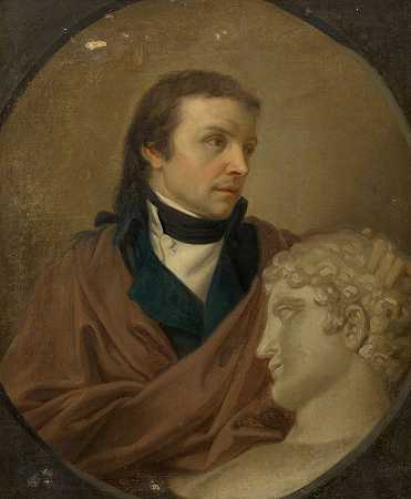 约瑟夫·克利伯（雕塑家）`Josef Klieber (Bildhauer) (around 1800) by Johann Baptist Lampi the Elder