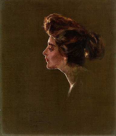 约1903年`Vers 1903 (1903) by Alice Pike Barney