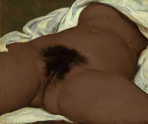 世界的起源，黑人女性`The Origin of the World, Black Women by Gustave Courbet