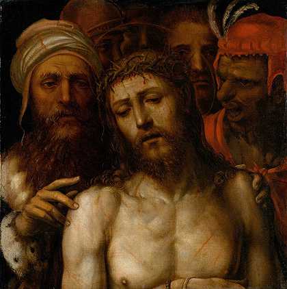 基督献给人民（Ecce Homo）`Christ Presented to the People (Ecce Homo) (ca. 1540–49) by Sodoma