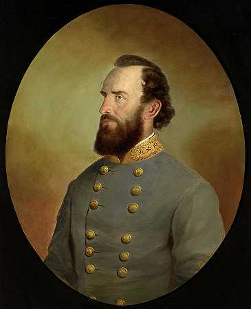 斯通沃尔·杰克逊将军`General Stonewall Jackson by J W King
