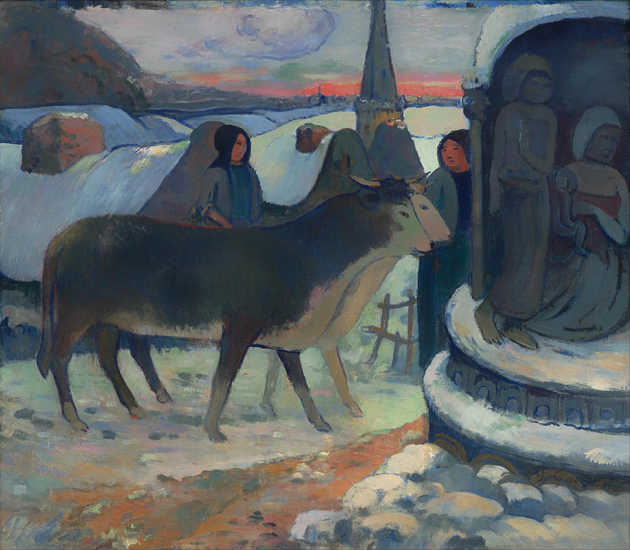 圣诞夜牛的祝福`Christmas Night Blessing of the Oxen