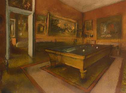 台球室`The Billiard Room