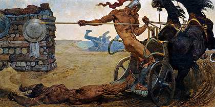 阿基里斯，1930年`Achilles, 1930 by Alexander Rothaug