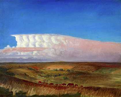 云`The Cloud by John Steuart Curry
