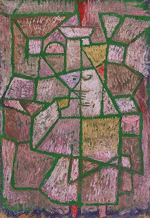 城主`Herr der Stadt (1937) by Paul Klee