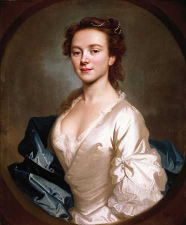 克雷吉小姐的肖像`Portrait of Miss Craigie (1741)
