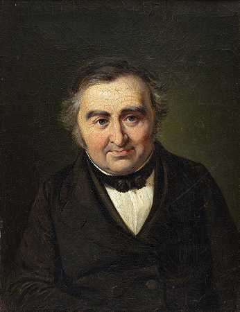 埃塔斯拉德M.L.纳坦森`Etatsråd M.L. Nathanson (1825 – 1873) by Wilhelm Marstrand
