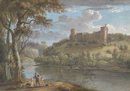 博思韦尔城堡，从南部`Bothwell Castle, from the South by Paul Sandby