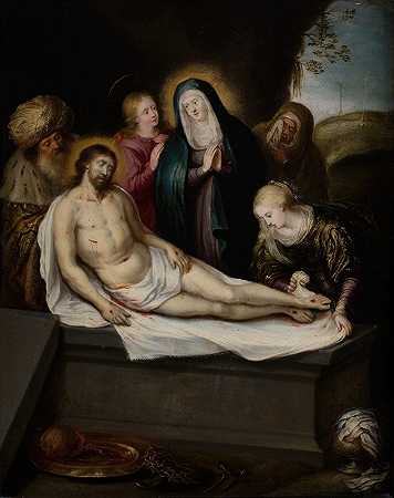 基督的哀歌`Lamentation of Christ by Circle of Frans Francken