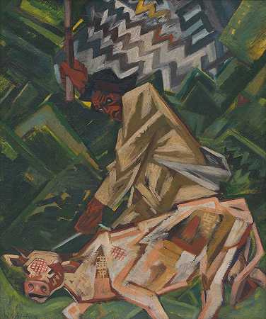 不利的`Protiveň (1943) by Arnold Peter Weisz-Kubínčan