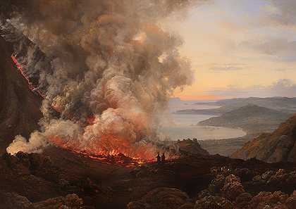 维苏威火山的喷发`The Eruption of the Volcano Vesuvius