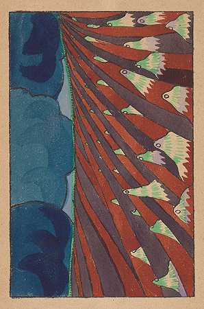 春天的圣礼`Le sacre du printemps (1917) by Léon Bakst