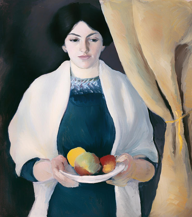 苹果肖像画`Portrait with Apples