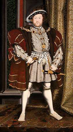 英格兰王亨利八世`Portrait of Henry VIII