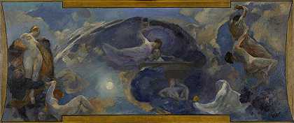 诗歌-戏剧`Poésie – Drame (1906 ~ 1914) by Alfred Philippe Roll
