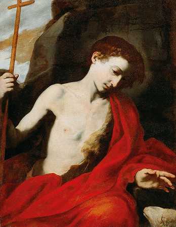 施洗者圣约翰`Saint John the Baptist by Jusepe de Ribera