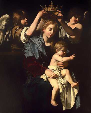 童贞子与天使`Virgin And Child With Angels