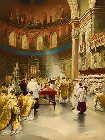 罗马圣约翰拉特兰的弥撒`Masses in St. John Lateran in Rome