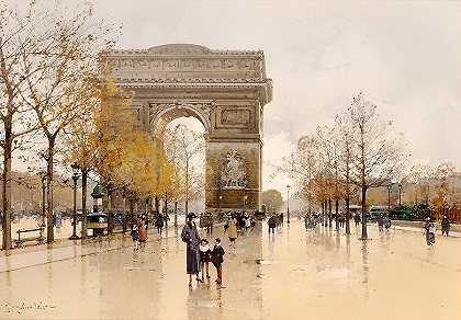 凯旋门-巴黎`Arc de Triomphe – Paris
