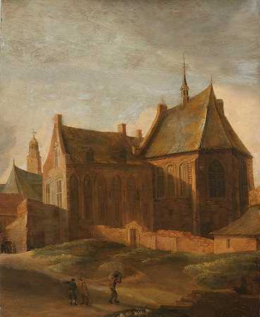 乌得勒支圣阿格尼斯修道院`Convent of Saint Agnes in Utrecht (1650 ~ 1658) by Pieter des Ruelles