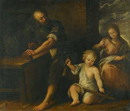 约瑟的耶稣s工作室`Jesus In Josephs Workshop by Carlo Francesco Nuvolone