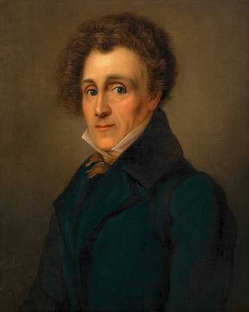 费迪南德·雷蒙德（演员兼剧作家）`Ferdinand Raimund (Schauspieler und Dramatiker) (1832) by Friedrich Remde