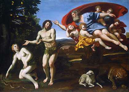 亚当和夏娃的谴责`The Rebuke Of Adam And Eve