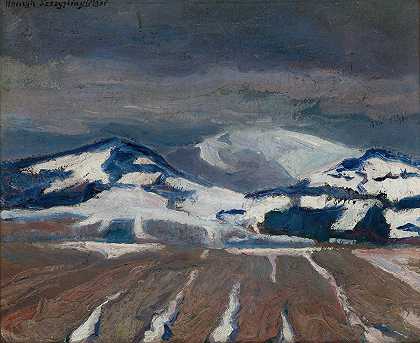 奶奶山`Babia Góra (1902~1903) by Henryk Szczygliński