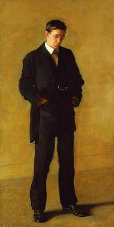 《思想者》——路易·N·肯顿肖像`The Thinker – Portrait Of Louis N Kenton