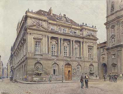 旧维也纳大学`Alte Universität Wien by Ernst Graner