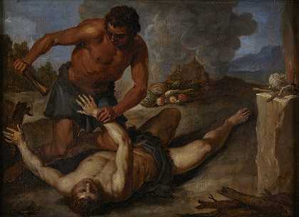 该隐杀死亚伯`Cain Killing Abel by David Teniers The Younger
