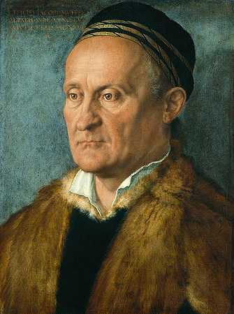 雅各布·马费尔`Jakob Muffel (1526) by Albrecht Dürer
