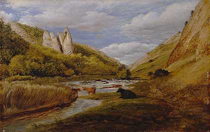 还有多夫代尔。`In Dovedale (1814 ~ 1815) by John Linnell