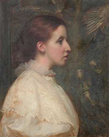 莫德·莎拉·维尼`Maude Sarah Verney by William Blake Richmond
