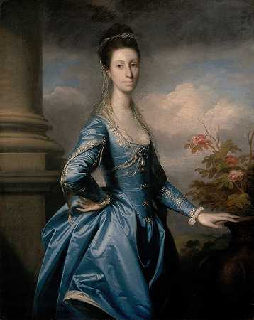 伊丽莎白·英格拉姆小姐`Miss Elizabeth Ingram by Sir Joshua Reynolds