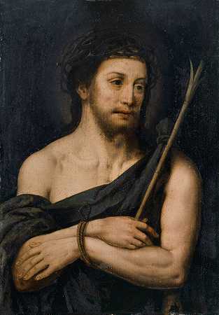 基督是Ecce Homo`Christ as Ecce Homo by Tiberius Dominikus Wocher