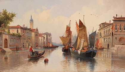 威尼斯图案`Venetian Motif by Karl Kaufmann
